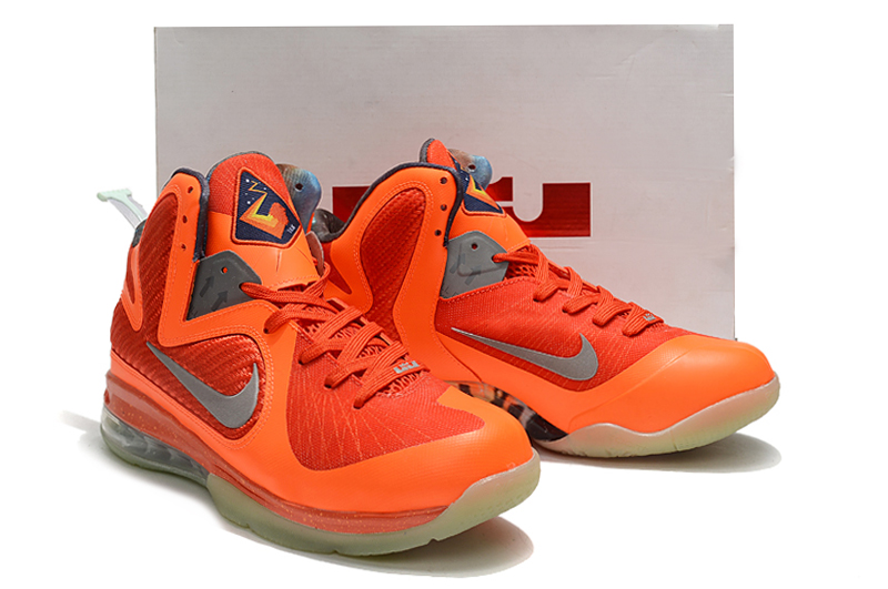 Nike LeBron IV Orange Jade Black Shoes Nike LeBron IV Orange Jade Black Shoes
